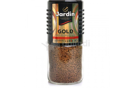 Кофе растворимый JARDIN 95гр Gold сублимированный ст/б 1/12шт