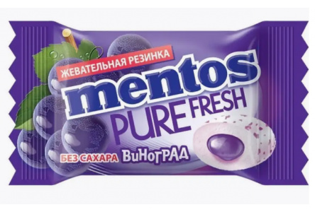 Жевательная  резинка MENTOS 2гр Виноград 1/100шт