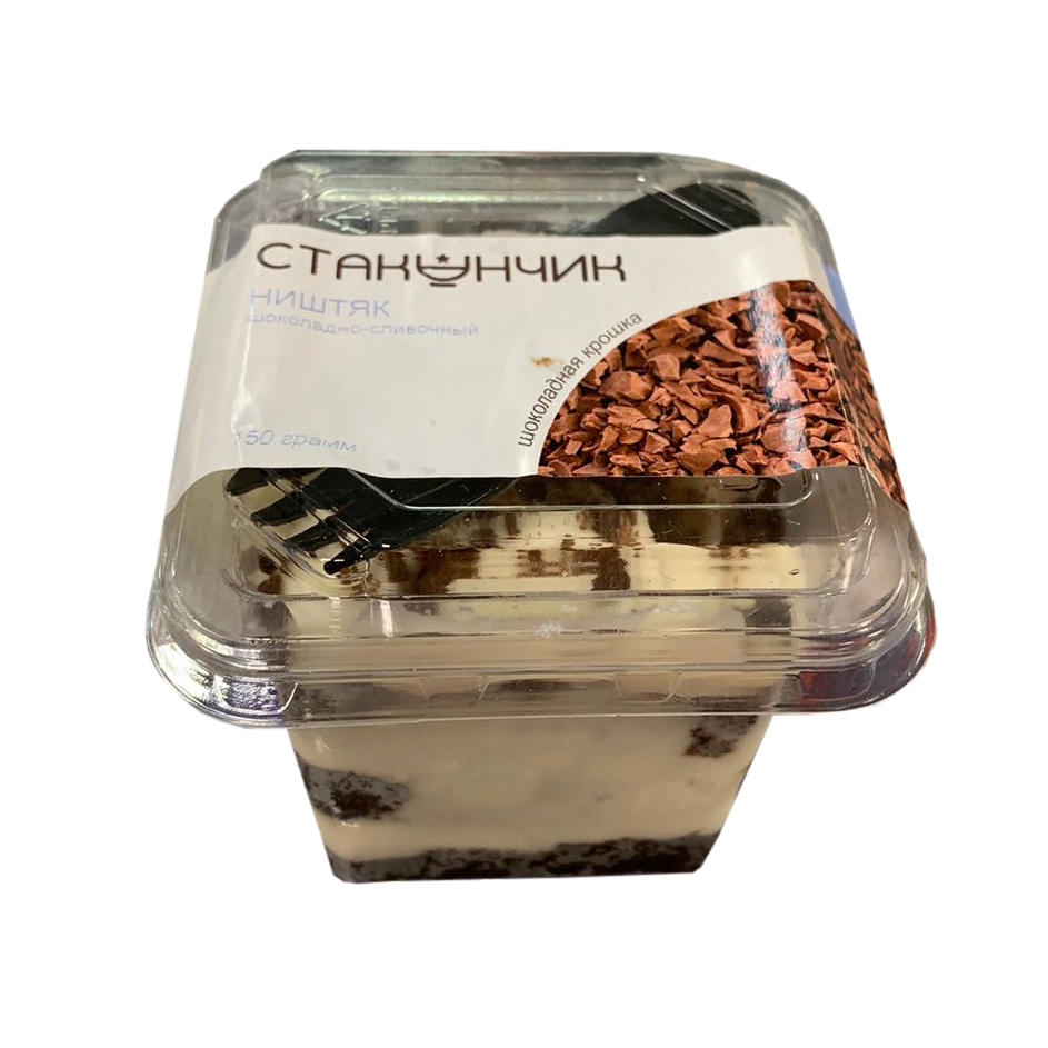 Торт мини СТАКАНЧИК 150гр Ништяк 1/1шт
