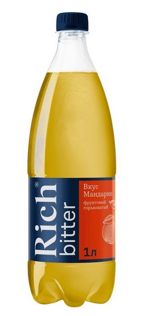 Напиток газ RICH 1л Мандарин ПЭТ 1/12шт