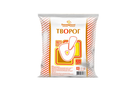 Творог О! 500гр обезжир 1/8шт Продукт без заменителя молочного жира