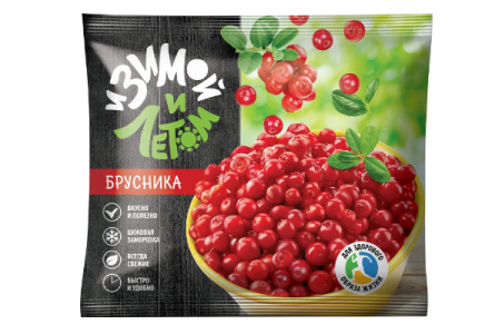 Заморож И ЗИМОЙ И ЛЕТОМ 300гр Брусника 1/20шт