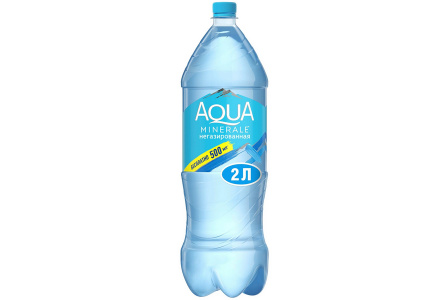 Вода питьевая AQUA MINERALE 2л негаз ПЭТ 1/6шт