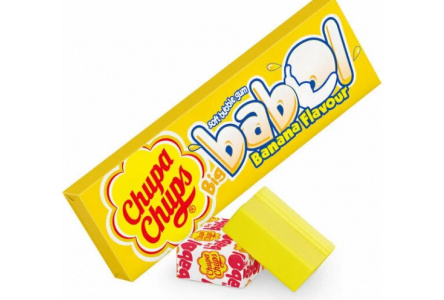 Жевательная резинка BIG BABOL 22,5гр Банан 16/24шт