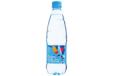 Вода питьевая BON AQUA 0,5л негаз ПЭТ 1/24шт