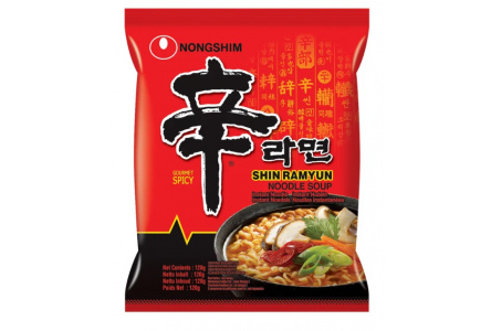 Лапша NONGSHIM 120гр Shin Ramyun 1/20шт