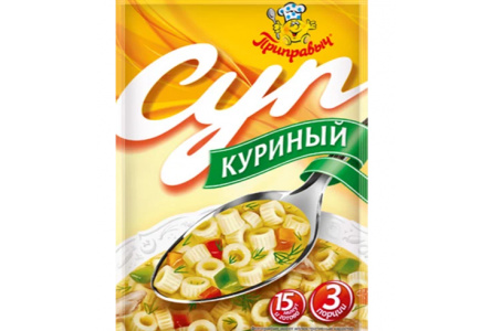 Суп ПРИПРАВЫЧ 60гр Куриный 1/16шт