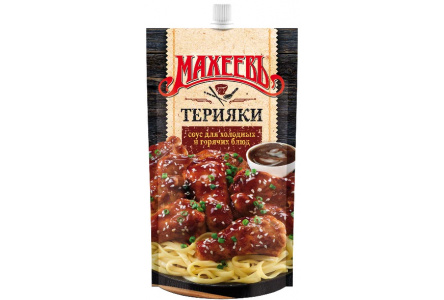 Соус МАХЕЕВЪ 230гр Терияки д/п 1/16шт