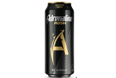 Напиток энерг ADRENALINE Rush 0,449л ж/б 1/12шт