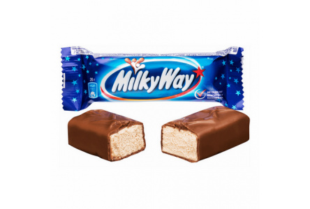 Шоколадный батончик MILKY WAY 26гр 1/36шт