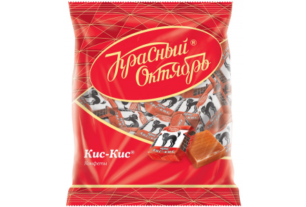 Ирис КИС КИС 250гр 1/12шт Красный Октябрь