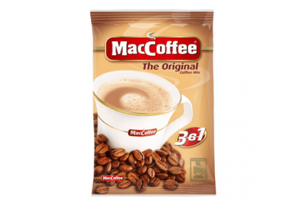 Кофе растворимый MACCOFFEE 3в1 20гр*100пак The Original 1/100шт