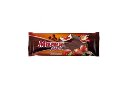 Мороженое МАГИЯ ДЖЕМ 80гр Эскимо клубничное 1/20шт