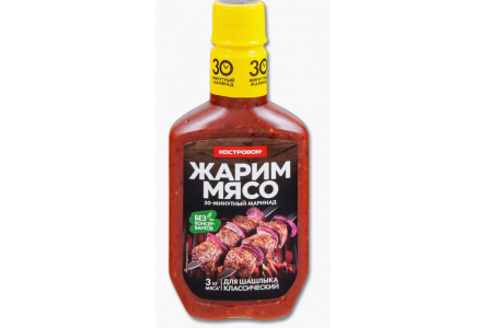 Маринад ЖАРИМ МЯСО 300гр Классический для шашлыка пл/б 1/12шт