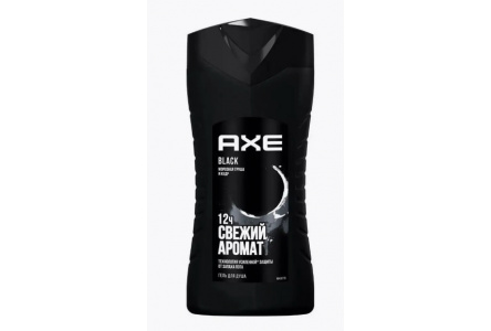 Гель д/душа AXE 250мл Black 1/12