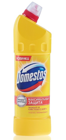 Средство чистящее DOMESTOS 1000мл Лимонная свежесть 1/12шт 8879652