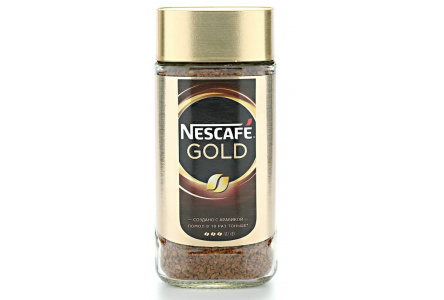 Кофе растворимый NESCAFE GOLD 95гр сублимированный ст/б 1/12шт