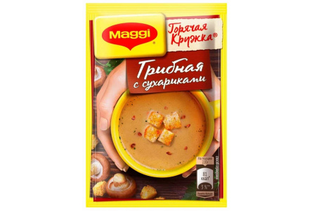 Суп Магги Гор Кружка 20гр грибы с сухар1/30