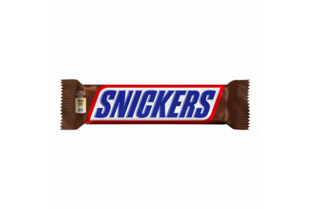 Шоколадный батончик SNICKERS 50,5гр 1/48шт