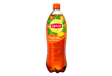 Чай холодный LIPTON 1л Персик ПЭТ 1/6шт