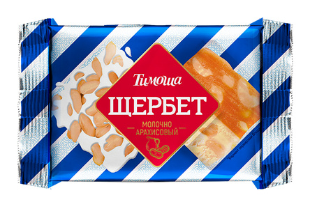 Щербет ТИМОША 250гр Молочно-арахисовый 1/16шт