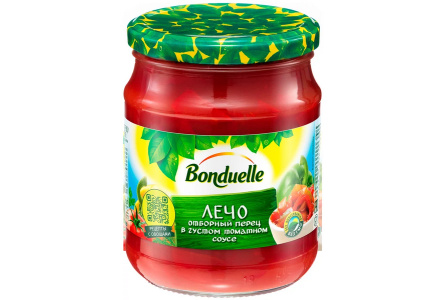 Лечо BONDUELLE 500мл 1/6шт