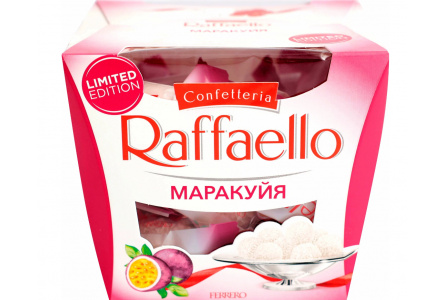 Набор конфет RAFFAELLO 150гр Маракуйя 1/6шт