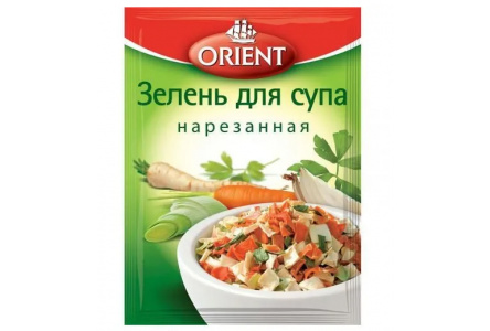 Зелень ORIENT 14гр д/супа нарезанная 1/16шт