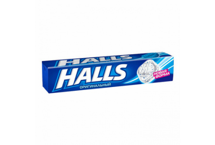 Леденцы HALLS 25гр Оригинальный 1/12шт