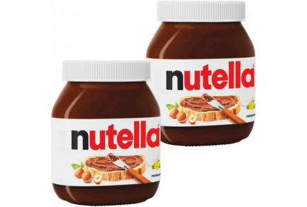 Шоколадная паста NUTELLA 630гр Ореховая с добавлением какао 1/6шт