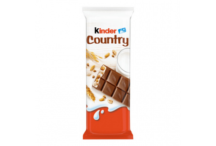 Шоколад молочный KINDER COUNTRY 23,5гр Т-40 1/40шт