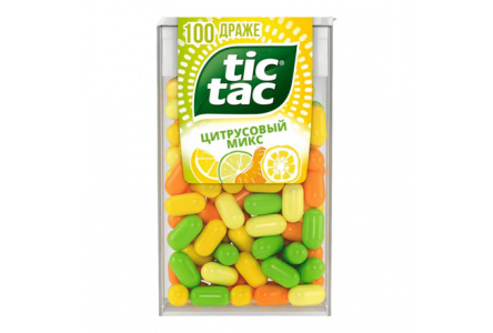 Драже TIC TAC 49гр Цитрус 1/24шт