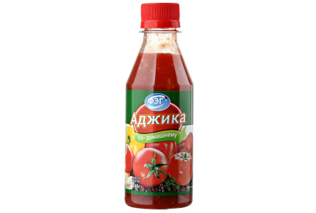 Аджика ФЭГ 240гр По-домашнему пл/б 1/8шт