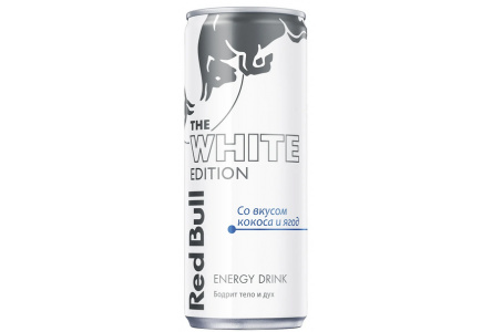 Напиток энерг RED BULL 0,25л White Edition Кокос ж/б 1/12шт