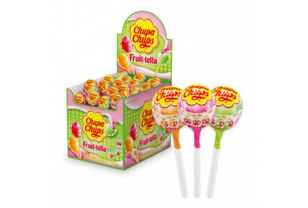 Карамель CHUPA CHUPS Фрутелла 17гр Ассорти 1/70шт